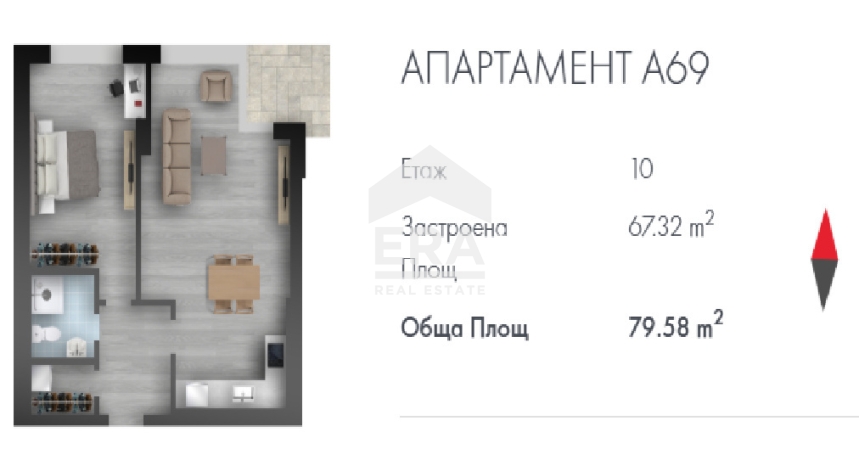 Двустаен апартамент за продажба в кв. Кръстова вада, София
