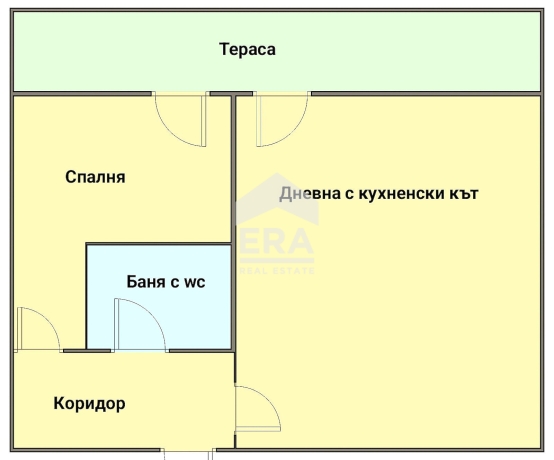 Двустаен апартамент за продажба в кв. Славейков, Бургас