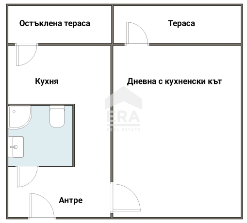 Двустаен апартамент за продажба в кв. Изгрев, Бургас