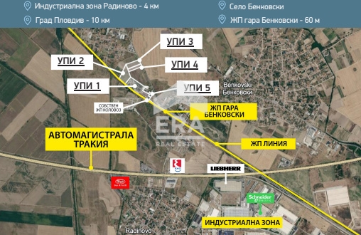 Plots for Sale in Benkovski Village, Plovdiv Region – Direct Acces Excellent Visibility