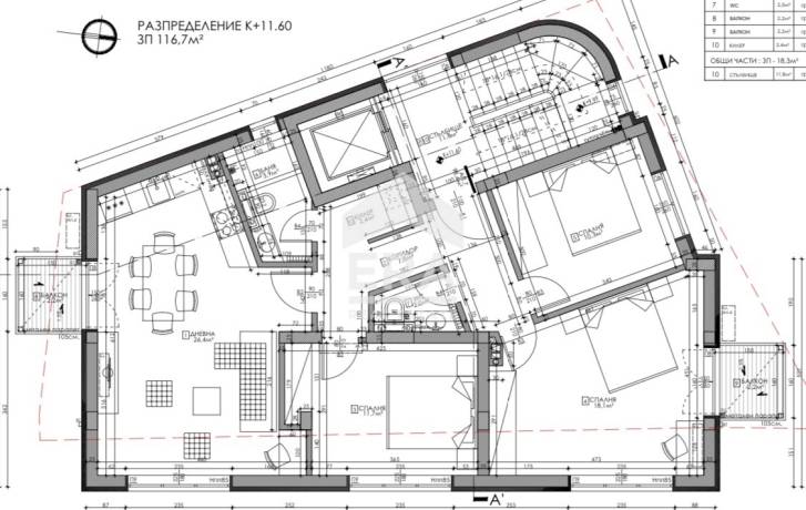 Четиристаен апартамент за продажба в гр. Варна, област Варна