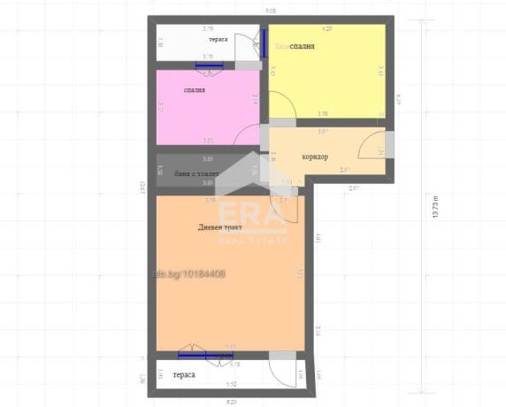 Тристаен апартамент за продажба в кв. Виница, Варна