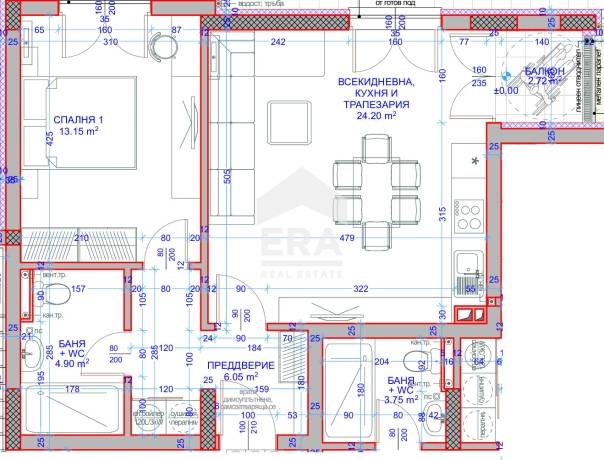 ЕРА ВИВА продава двустаен апартамент в бутиков комплекс в кв. Виница, гр. Варна