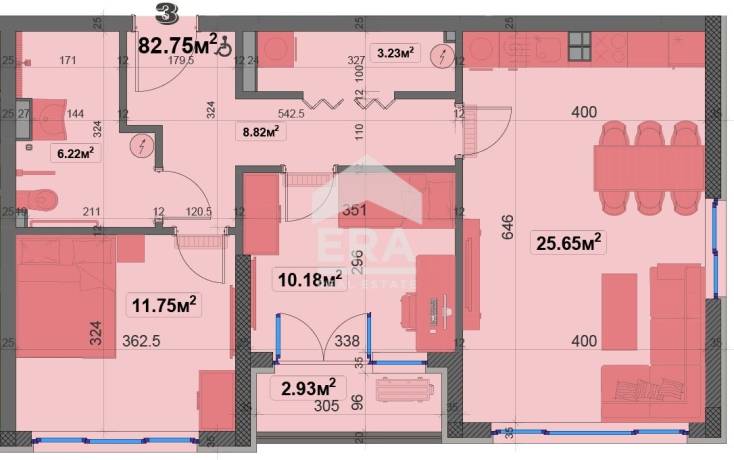 Тристаен апартамент за продажба в кв. Овча Купел, София